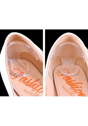 Ramdet Silikon Ayakkabı İçi Topuk Vurma Önleyici Koruyucu Aparat 1 Çift