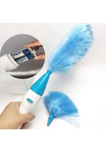 Yys-oı Ayarlanabilir Elektrikli Bahar Süpürge Toz Fırçası Panjur Mobilya Pencere Kitaplık Temizleme Aracı Fırçası