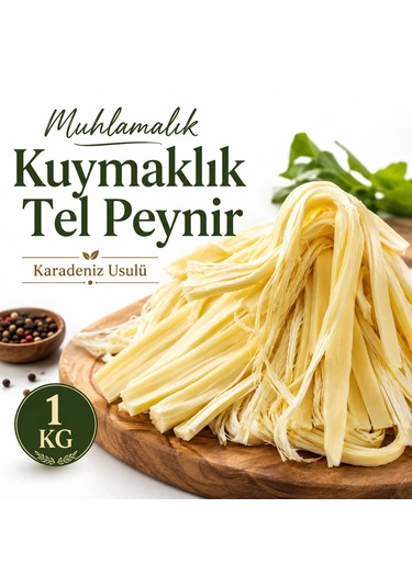 Blacksea Organics Muhlamalık Kuymaklık Uzayan Tel Peynir 1 Kg