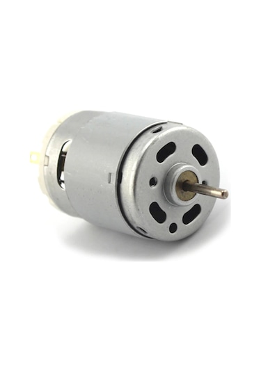 RS380 DC Motor  Yüksek hızlı DC 18V DIY RC Oyuncak Model Araba Bot Helikopter Vakum Fan Elektrik Motoru