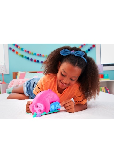 Polly Pocket Tembel Hayvan Ailesi 2'si 1 Arada Kompakt Çanta HRD40