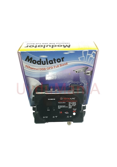 Teknoline Tm 3000 Hd - Hdmi Giriş Full Band Rf Modülatör