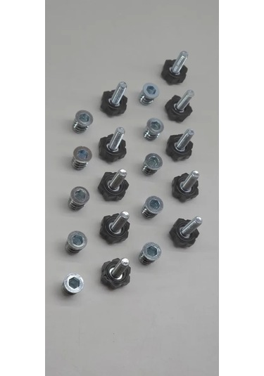 F Furnitura Ayarlanabilir Mobilya Ayakları 10 Adet 398645460 Metal