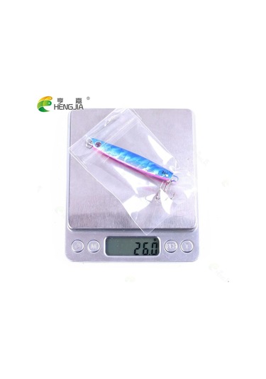 1 Adet 25g Metal Kurşun Balıkçılık Lures Hengjia Gerçekçi Pike Cazibesi