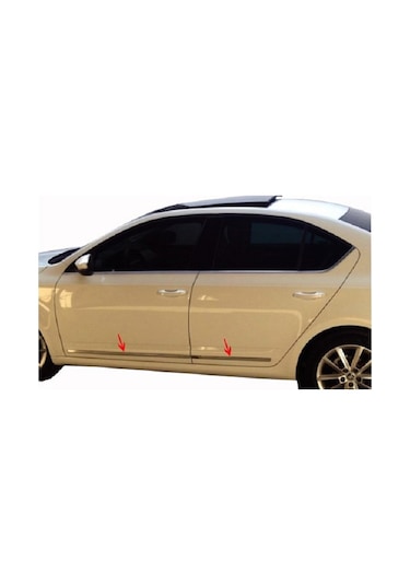 SKODA OCTAVİA Krom Kapı Yan Çıtası 4 Kapı 2013-2020