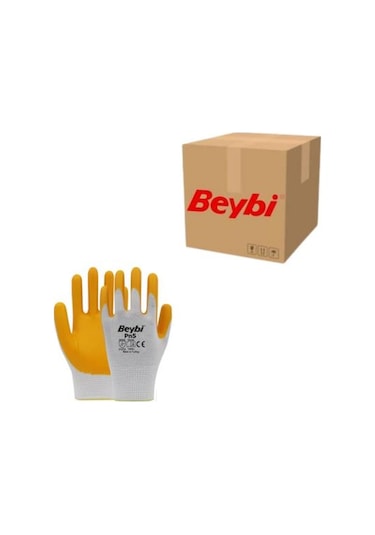 Beybi Işçi Eldiveni Sarı Pn5 10Xl 1 Koli 288 Çift