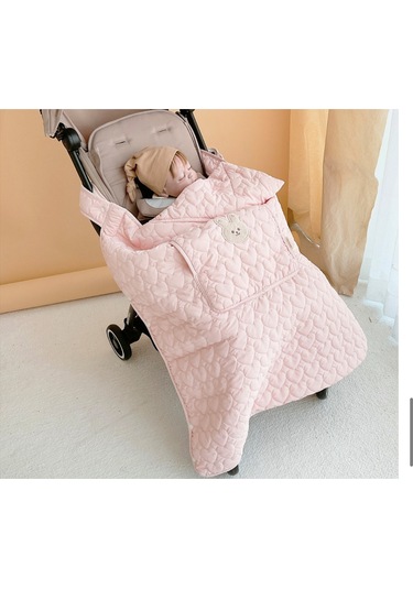 Sonbahar Ve Kış Dışarı Çıkmak Arabası Örtüsü Battaniye Pembe