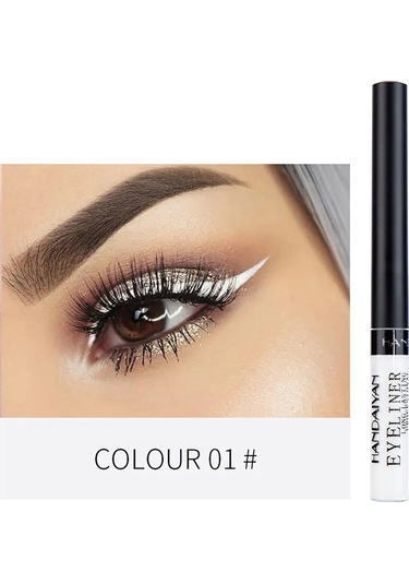 Uv Işık Neon Eyeliner Kalem Gözler Makyaj Kırmızı Su Geçirmez Sıvı Renkli Göz 01 No Box 01 Garden Rose