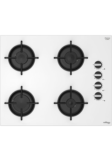 Tommatech TAO6001BG Ankastre Gazlı Ocak 65 Cm Siyah