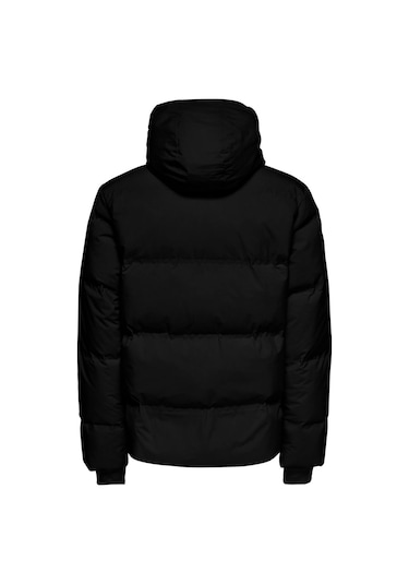 Only & Sons Onsmarshall Life Down Jacket Otw Erkek Mont-25612 Siyah