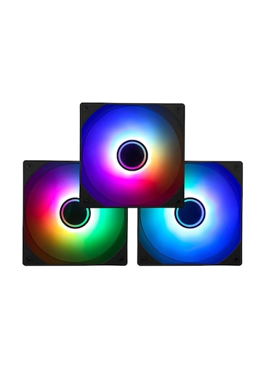 Thermalright Tl-c12b-s V3 Argb 120mm Siyah 3 Lü Kasa Fanı