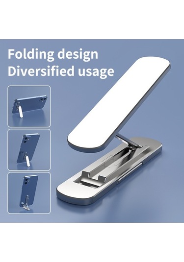 Ebitda Zj-02 Ayarlanabilir Açı 360 Derece Dönen Havacılık Sınıfı Alüminyum Alaşımlı Katlanır Kickstand - Kırmızı