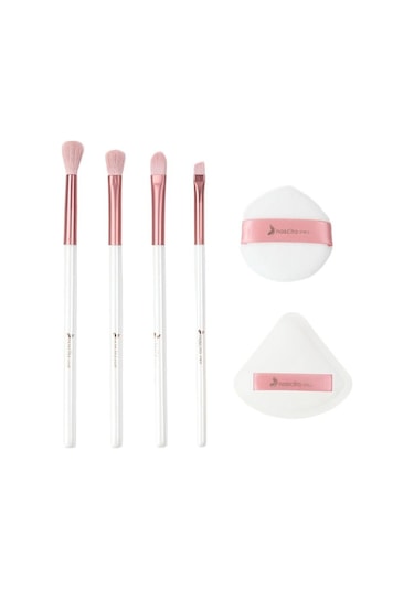 Nascita 4'lü Makyaj Fırçası & 2'li Puf Seti - 162