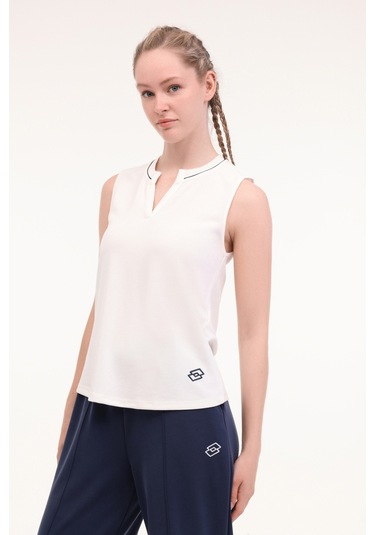 Lotto W-anderan Tank 5fx Ekru Kadın Atlet 000000000102013021 Bej