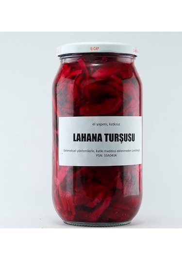 Silifke Sepeti Mor Lahana Turşusu 1200 G