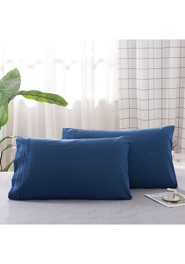 Novahub Vio Nevresim Seti Sınır Ötesi Yastık Kılıfı, Gri-mavi 51x102cm, 2 Adet, Ebay Amazon Wish Popüler, Pratik Ve Dayanıklı Diğer