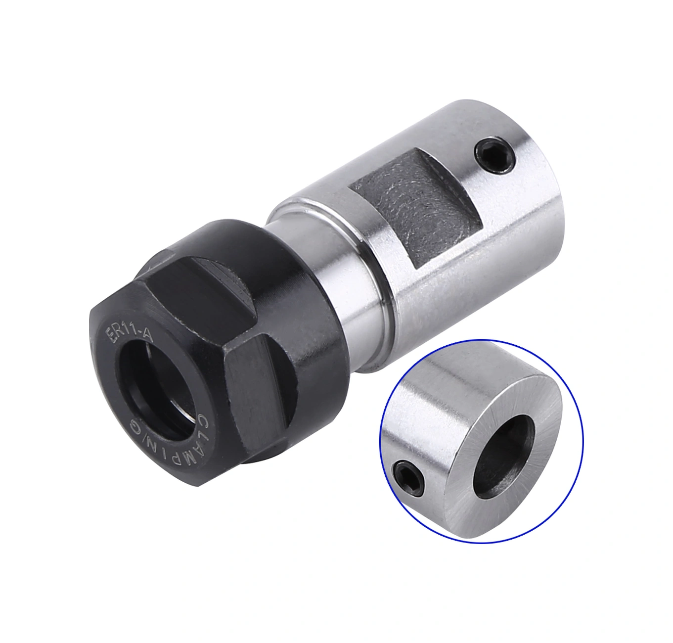 Tenfowee Yüksek Kaliteli Çelik Er11a-8mm Motor Mil Kasnagi, Derin İşleme Uygun, Hassas Talaşlama Ve Freze İçin