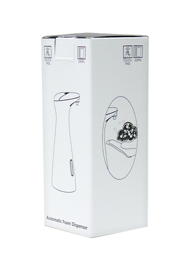 Mufunye Ev İçin Akıllı 200ml Otomatik Algılama Köpük Yıkama Cihazı - Evcil Kullanıma Uygun Pratik Temizlik Aleti Beyaz