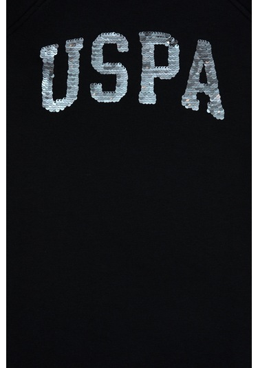 U.s. Polo Assn. Kız Çocuk Siyah Elbise Örme 50314313-vr046 Siyah