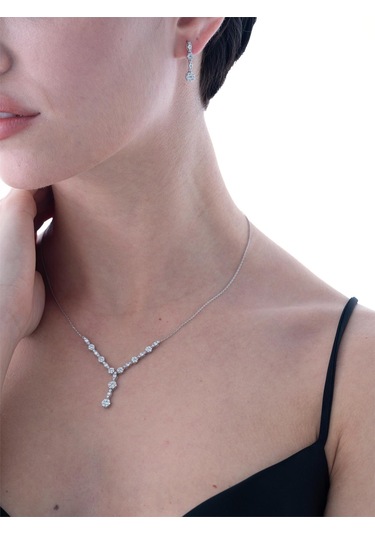 Nochediamond 1,17 Karat Fantezi Pırlanta Kolye-614
