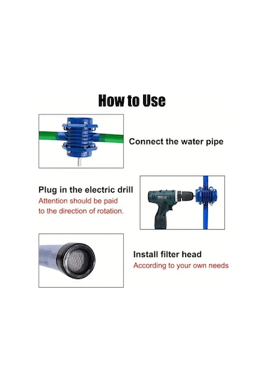 Motion003 1pc Heavy Duty Kendinden Emişli Santrifüj Su Pompası Matkapla Çalışan Paslanmaz