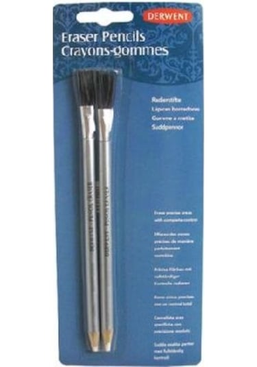 Derwent Fırçalı Kalem Silgi 2'Li Blister N11.3478