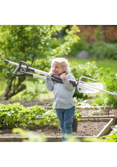 Fiskars 1019608 Toprak Tırmığı Beyaz