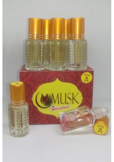 Musk İstanbul N70 Esansı 6 ML x 10