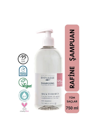 Back To Basics Normal Saçlara Özel Rafine Şampuan 750ml