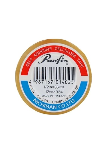 Panfix Selofan Bant 12MM X 33 M 1 Kutu 12 Adet