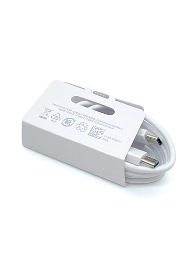 Samsung Uyumlu Hızlı Şarj Kablosu Type-c To Type-c 1 Metre Iki Ucu Type-c Kablo 0