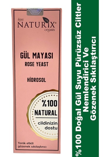 Naturix Yavaş Uzayan Saçlar Tuzsuz Keratin Şampuanı 600 ML + Cilt Temizleyici Gül Mayası 2 x 250 ML