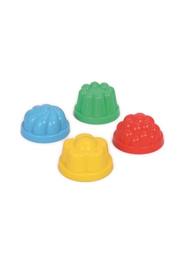 Polesie Dekoratif Kum Kalıpları 4 Lü Pol-0781 Lisinya