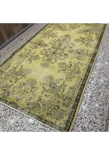 Hoom Rugs Vintage Sarı 117x210 2,45 M2 Vintage Halı Sarı