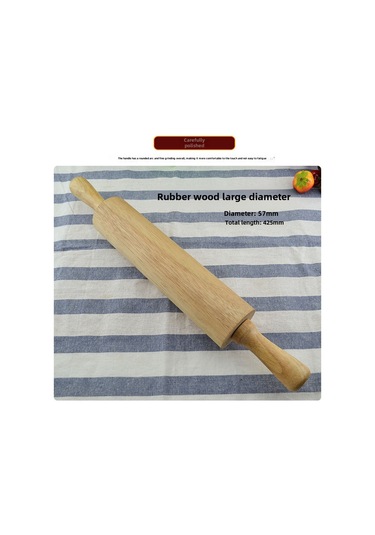 Yifomall Kuru Ağacı Noel Geyiği Desenli Yoğurma Çubuğu, 43cm Büyük Boy, Hamur Yoğurma, Mantı, Pastane Gereci, Dayanıklı Ve Temizlenmesi Kolay