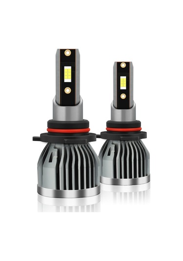 Q3 Modeli Hb4/9006 Arayüzlü Araç Led Farları, 6000k Beyaz Işık, Ip68 Su Geçirmez, 50.000 Saat Ömür, Kolay Kurulum 3 Dakika
