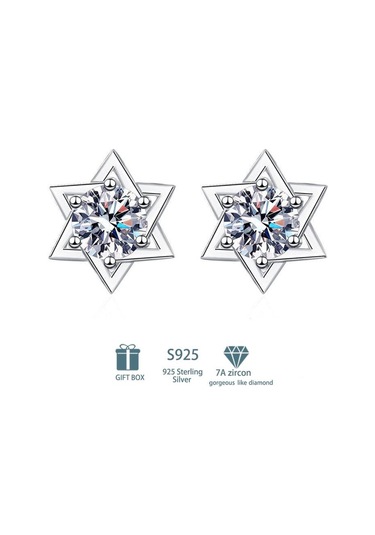 Beyaz Tancise Klasik 925 Ayar Gümüş Pembe Sarı 7a Zirkon Küpe Damla Küpe Kadınlar İçin Düğün Parti Hediyeleri G