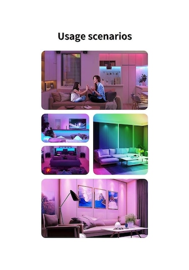 Rgbcw Tavan Lambası Tam Renkli Karartma Akıllı Rf Uzaktan Kumanda Yatak Odası Yuvarlak Tavan Lambası Us Plug Siyah