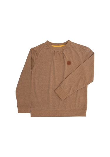 Kız Çocuk Uzun Kollu Terrosso Tshirt - Reborn Kahverengi