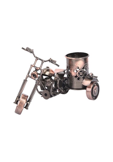 Kangvka Bronz Rengli Harley Motosikleti Simülasyon Modeli - Iron Malzeme Ev Dekorasyonu Ve Hediye Öğesi