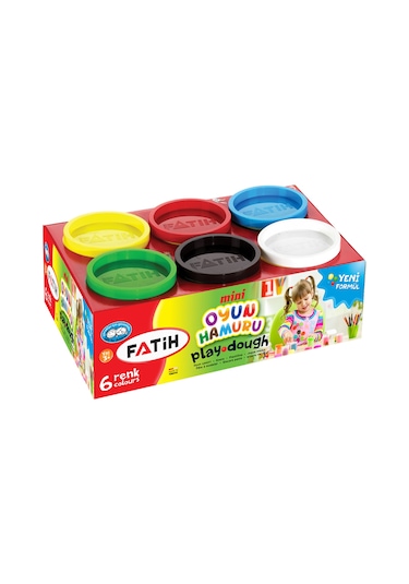Fatih 6 Renk Oyun Hamuru 50072
