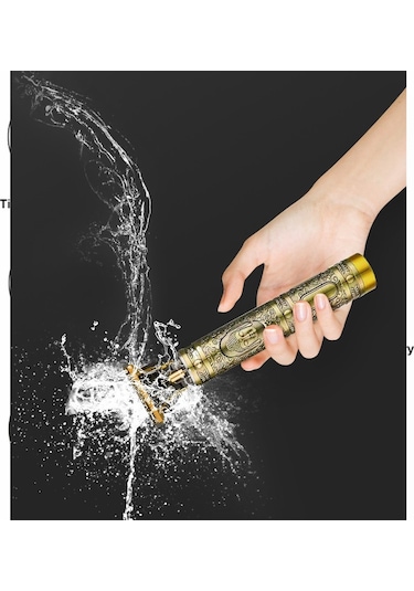 Vintage T9 Metal Şarjlı Profesyonel Saç Ense Sakal Tıraş Makinesi