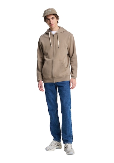Quıksılver Quiksilver Salt Water Zip Erkek Bej Sweatshirt Tzc0 Taş