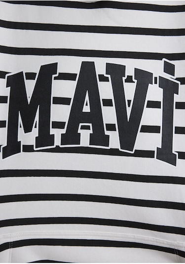 Mavi - Mavi Logo Baskılı Beyaz Sweatshirt 1s10118-84603 Beyaz