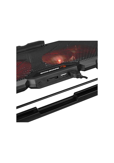 Rampage AD-RC12 15" - 17" RGB Çift Fanlı Stand Notebook Soğutucu