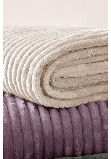 Yataş Bedding Holly Wellsoft Tv Battaniyesi - Ekru (533754461)