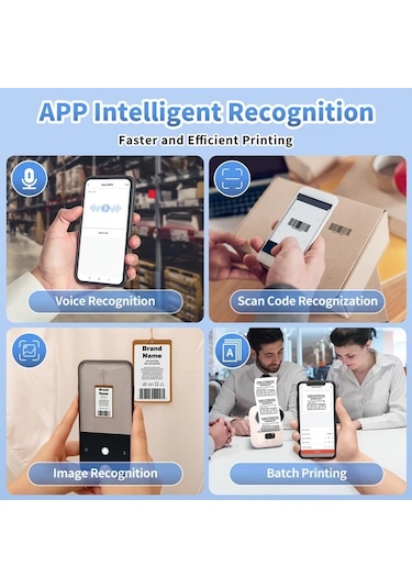 Hightower Phomemo M110 Akıllı Etiket Yazıcı - Pembe, Kablosuz, Telefon Ve Laptop Uyumlu Diğer