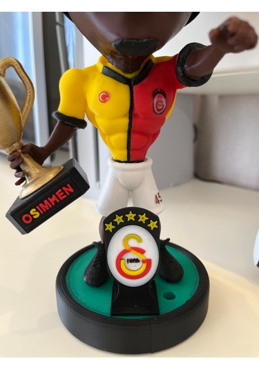 Victor Osimhen Figürü 5 Yıldız 25. Yıl Özel Seri 26 Cm