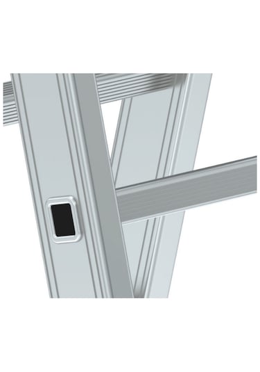 Mht-- Skypratix Fonksiyonel Alüminyum Kırmalı Katlanır Merdiven 2x4 2x4