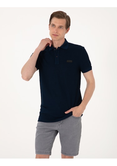 Pierre Cardin Erkek Lacivert Tişört 50309959-vr033 Lacivert